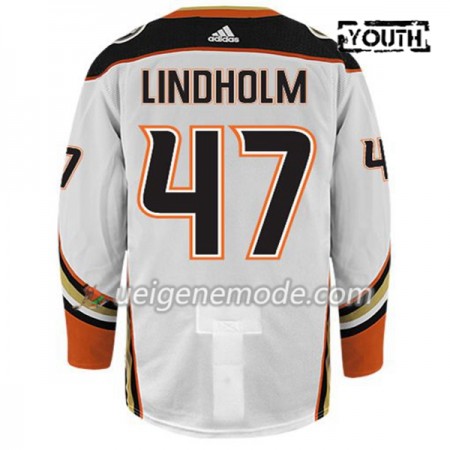 Kinder Eishockey Anaheim Ducks Trikot HAMPUS LINDHOLM 47 Adidas Weiß Authentic